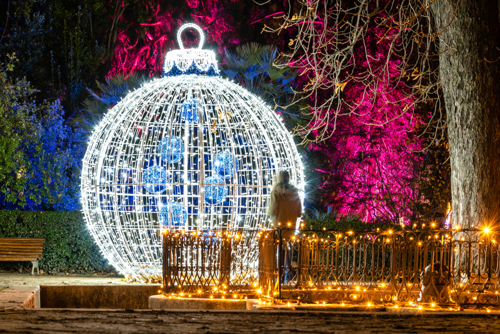 Weihnachten in Spanien: Botanischer Garten Madrid